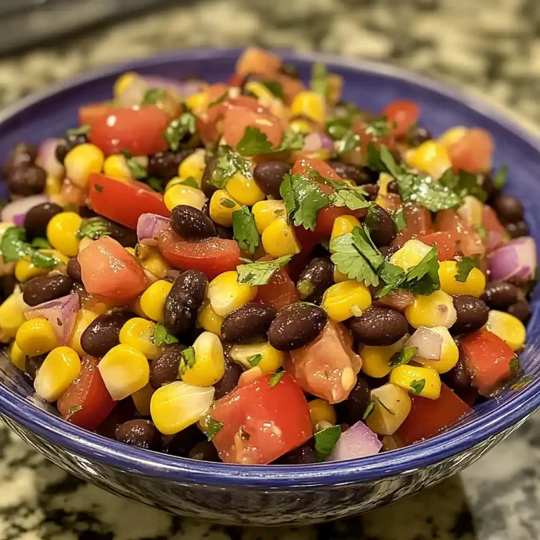 Vibrant Corn and Black Bean Salad