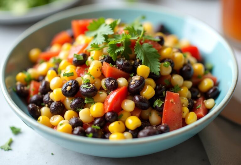 Vibrant Corn and Black Bean Salad