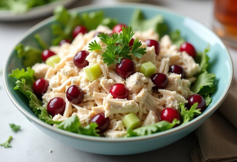 Cranberry Chicken Salad