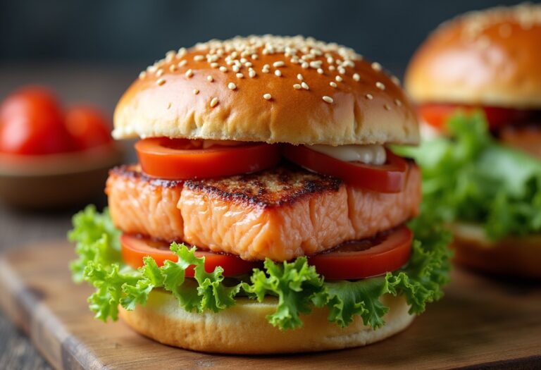Fresh Salmon Burger Recipe