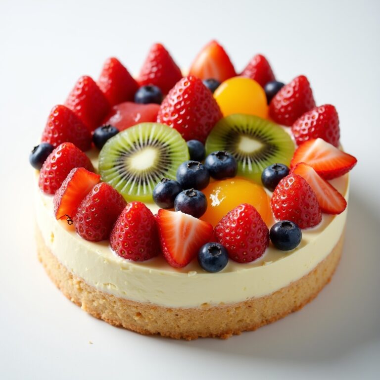 Delectable Japanese Fruit Cake