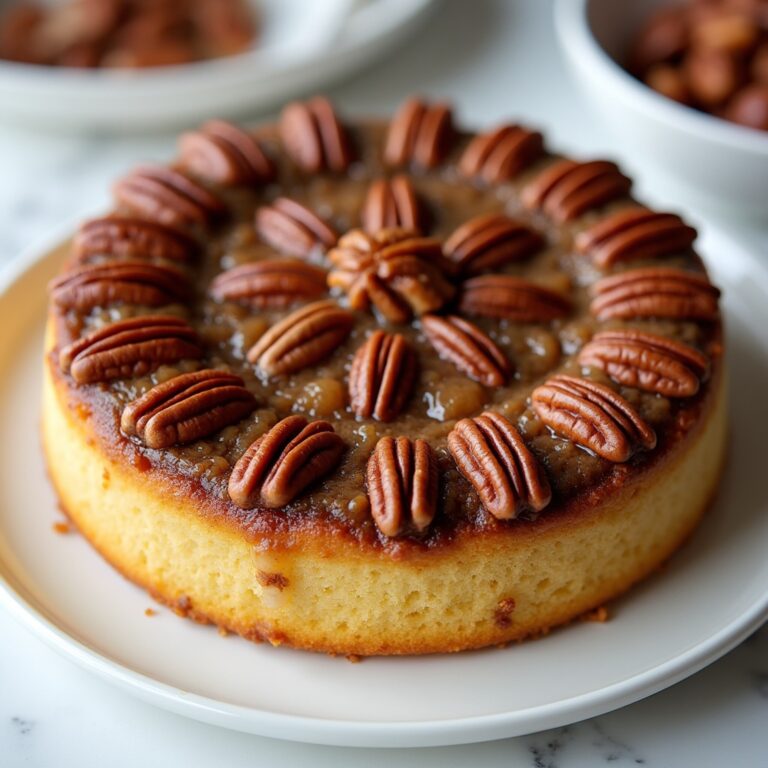 Lazy Pecan Pie Cake