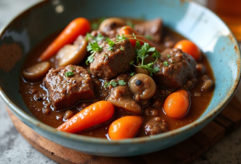 Slow Cooker Beef Bourguignon Recipe