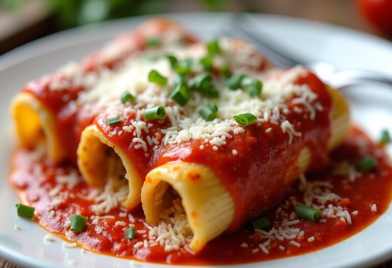 Delectable Stuffed Manicotti Recipe